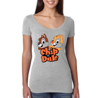 Chip N Dale Women's Triblend Scoop T-shirt | Artistshot