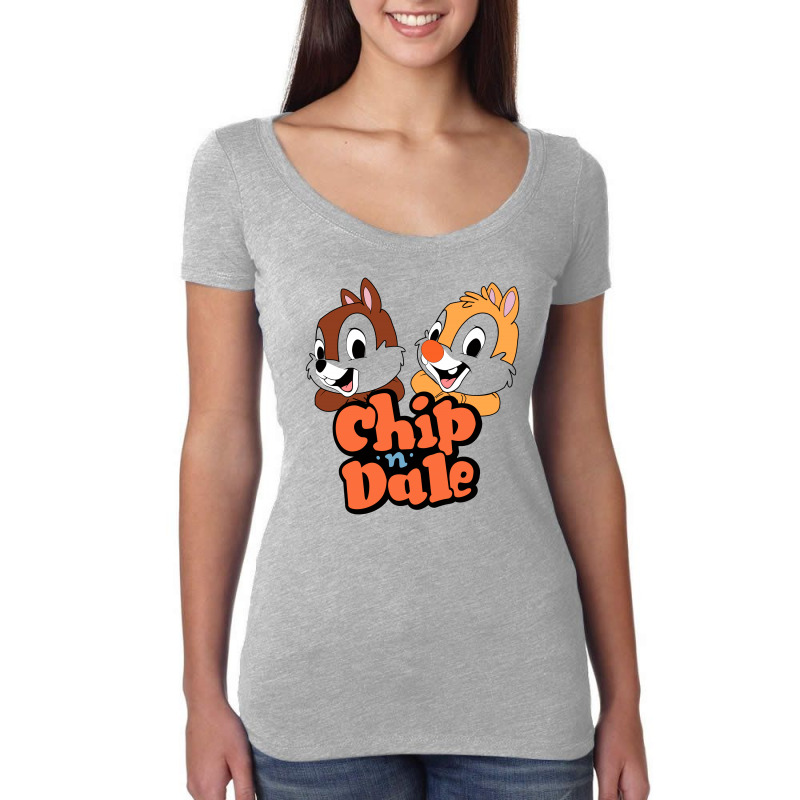 Chip N Dale Women's Triblend Scoop T-shirt by JayadiLoerah | Artistshot