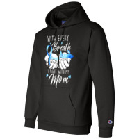 Diabetes Diabetic I Fight With My Mom Diabetes Awareness480 Diabetes A Champion Hoodie | Artistshot