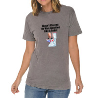 Joe Biden Wasn T Elected He Was Installed Like A Toilet Vintage T-shirt | Artistshot