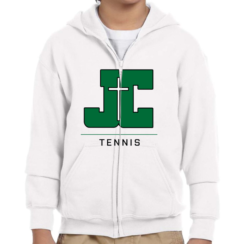 John Carroll Catholic High School Cavaliers Tennis Youth Zipper Hoodie | Artistshot