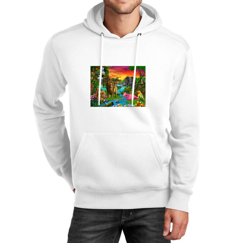 African Paradise Premium Scoop Unisex Hoodie by BertFitt | Artistshot