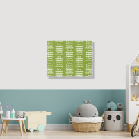 I Am Good With Math Landscape Canvas Print | Artistshot