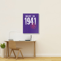 Made In 1941 All Original Parts Portrait Canvas Print | Artistshot