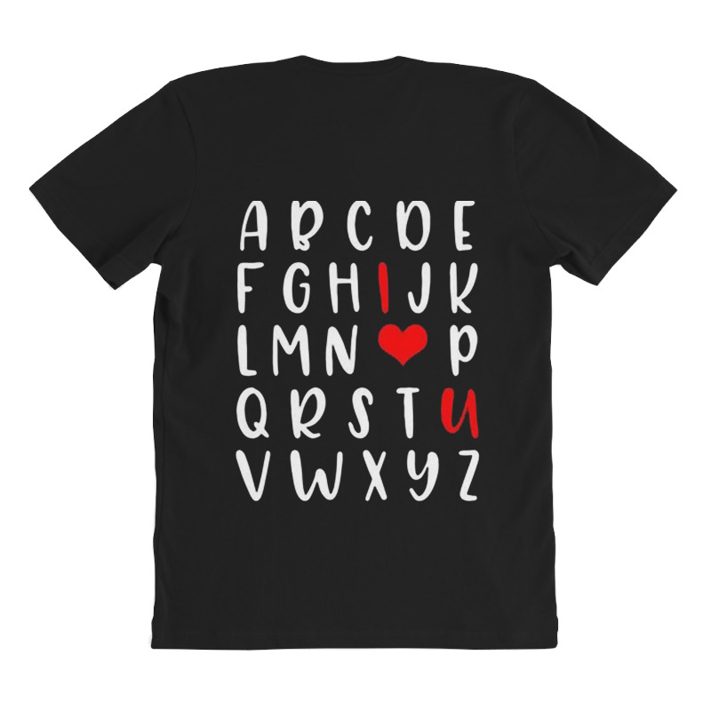 Alphabet   Abc I Love You   Romance Valentine Slog All Over Women's T-shirt | Artistshot