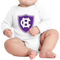 Holy Cross Crusaders Long Sleeve Baby Bodysuit | Artistshot