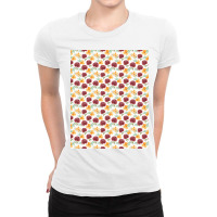 Rose Flower Floral Pattern Ladies Fitted T-shirt | Artistshot