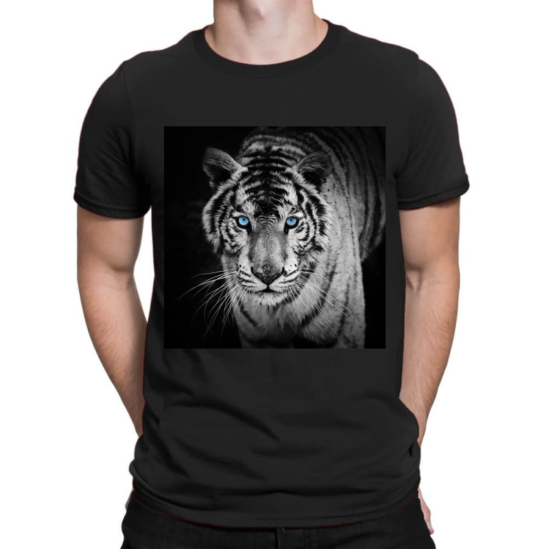 White Tiger T-Shirt by TobyShop | Artistshot