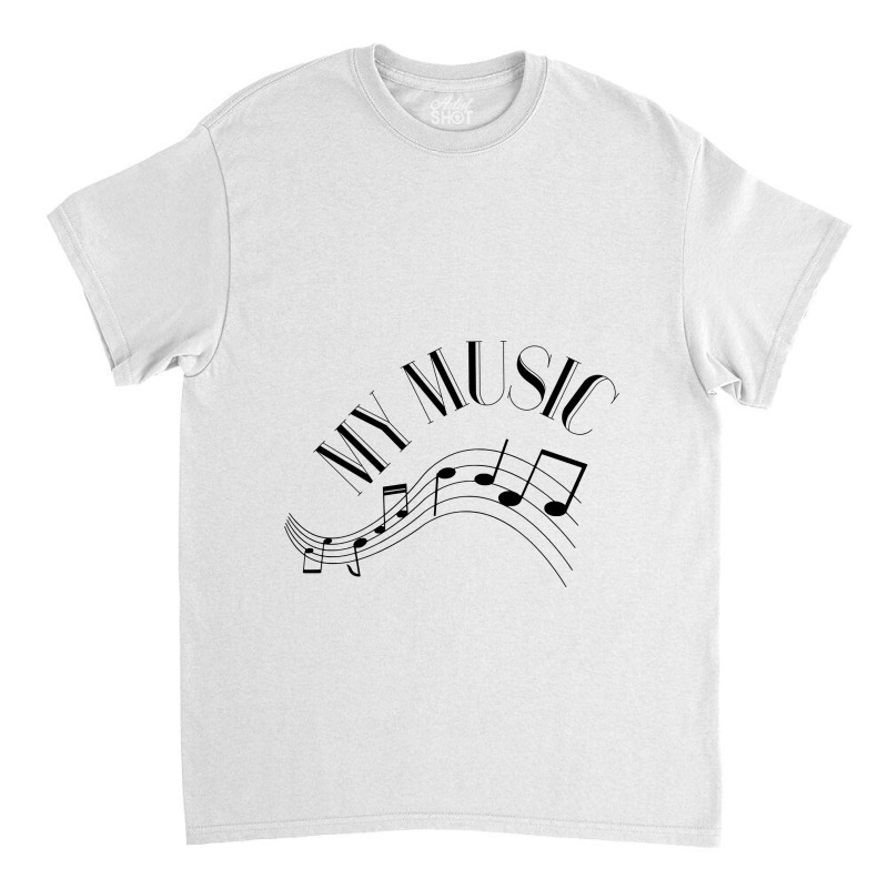 Music Note Classic T-shirt by s4rt4 | Artistshot