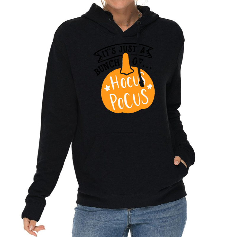 Just A Bunch Of Hocus Pocus Pumpkin Halloween Lightweight Hoodie by marceliana | Artistshot