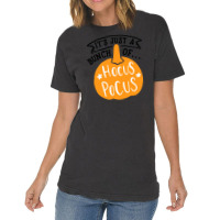 Just A Bunch Of Hocus Pocus Pumpkin Halloween Vintage T-shirt | Artistshot