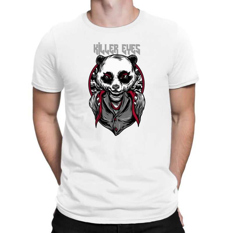 Killer Eyes Panda T-Shirt by marceliana | Artistshot