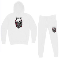 Killer Eyes Panda Hoodie & Jogger Set | Artistshot