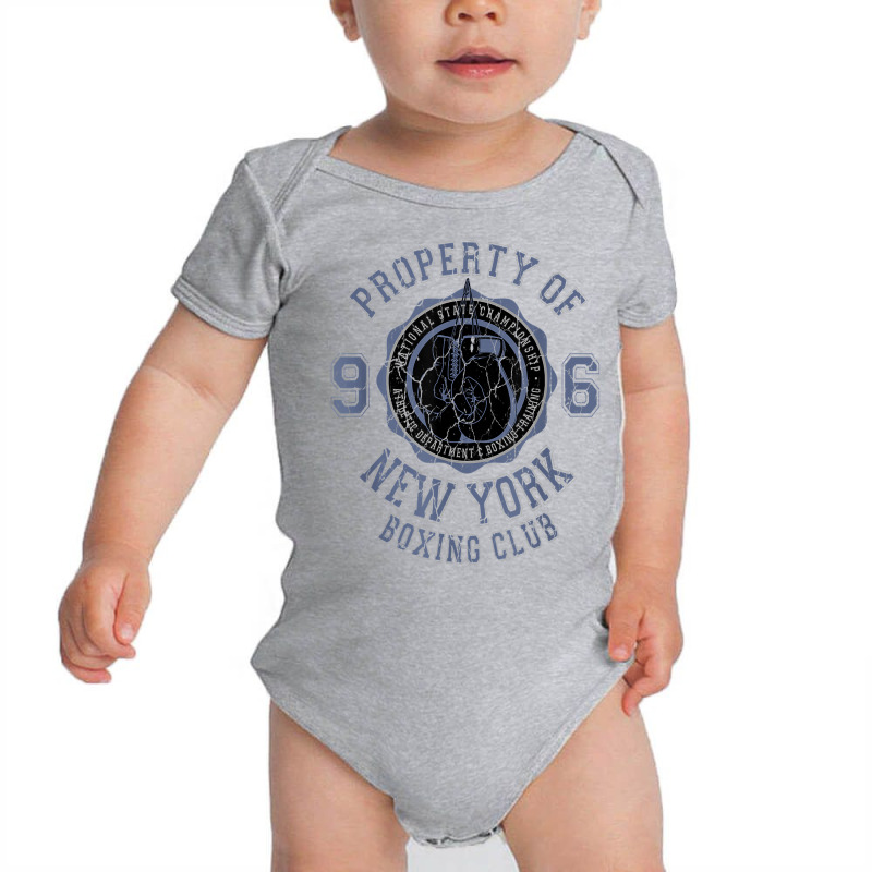 Property Of New York Boxing Club Sport Gift Boxer T Shirt Baby Bodysuit | Artistshot