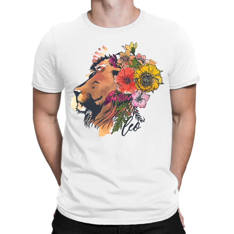 Leo Lion T-Shirt by marceliana | Artistshot