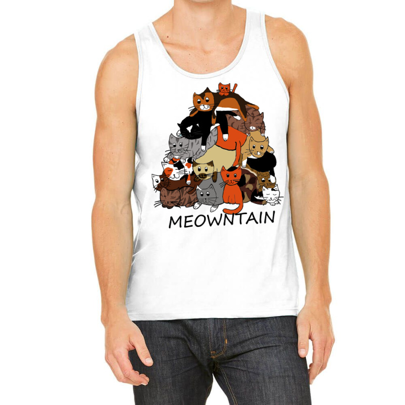 Meowntain Tank Top by marceliana | Artistshot