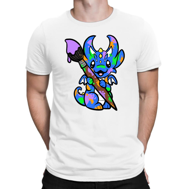 Painter Dragon T-Shirt by marceliana | Artistshot