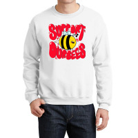 Support Our Bees Crewneck Sweatshirt | Artistshot