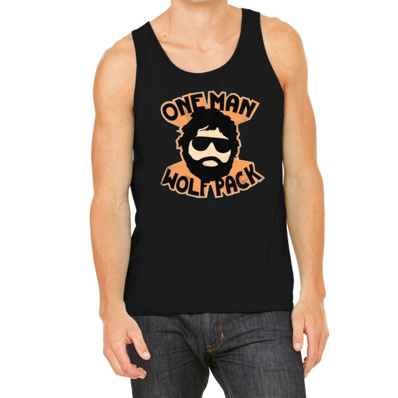 One Man Wolf Pack Tank Top | Artistshot