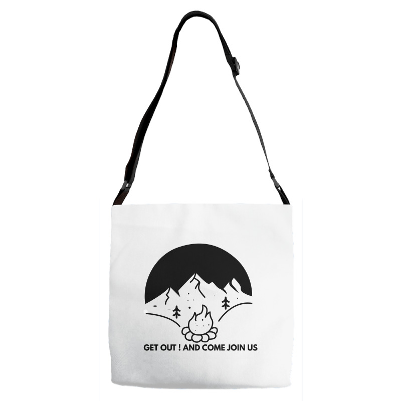 Come Join Us Adjustable Strap Totes | Artistshot