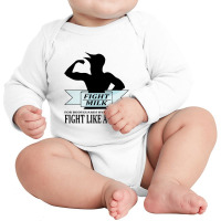 Fight Milk Long Sleeve Baby Bodysuit | Artistshot