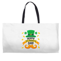 Hoppy St. Paddy's Day  Beard Cute St Patrick Day Weekender Totes | Artistshot