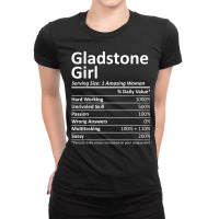 Gladstone Girl Mo Missouri Funny City Home Roots Usa Gift T Shirt Ladies Fitted T-shirt | Artistshot