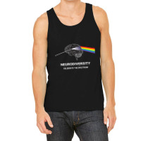 Neurodiversity Autism Spectrum Asd Adhd Rainbow Brain T Shirt Tank Top | Artistshot