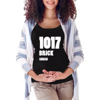 1017 Brick Squad White Maternity Scoop Neck T-shirt | Artistshot