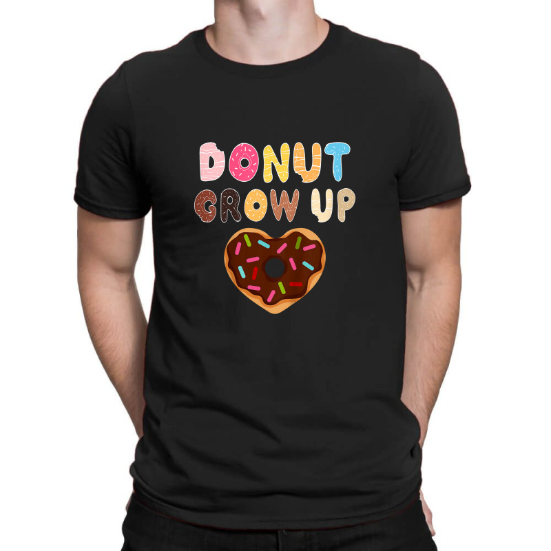 Kids Funny Donut Lover Donut Grow Up Cute Birthday Gift T-shirt | Artistshot