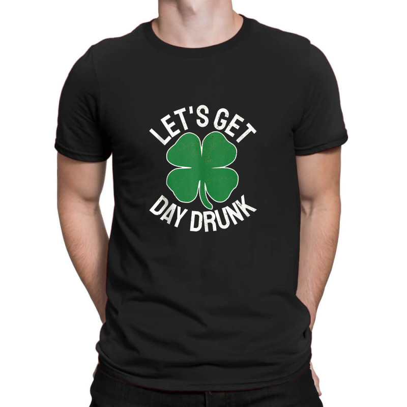 Lets Get Shamrocked St Patricks Day Beer Drinking Tee T-shirt | Artistshot