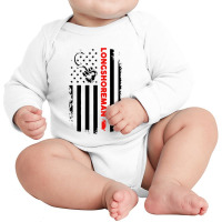 Awesome Longshoreman Country Long Sleeve Baby Bodysuit | Artistshot