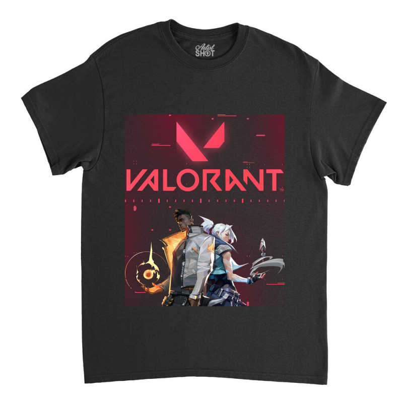 Valorant Gaming Design Classic T Shirt By Malek Anas Artistshot