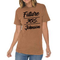 Future Mrs. Johnson - Family Name Gift Vintage T-shirt | Artistshot