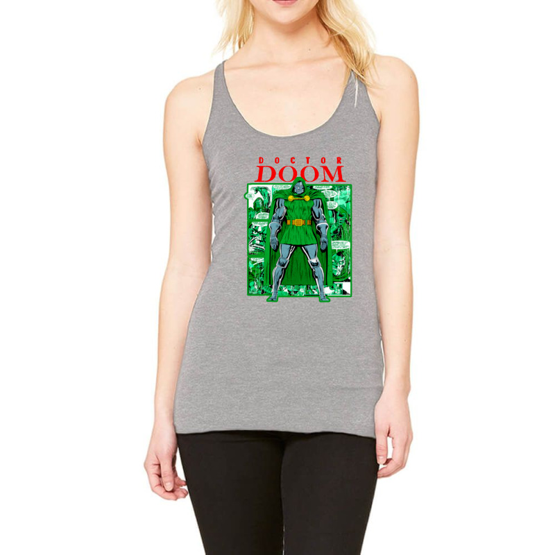 Dr Doom Racerback Tank by atereabag | Artistshot