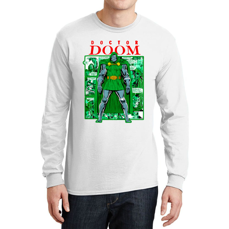 Dr Doom Long Sleeve Shirts by atereabag | Artistshot