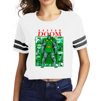 Dr Doom Scorecard Crop Tee | Artistshot