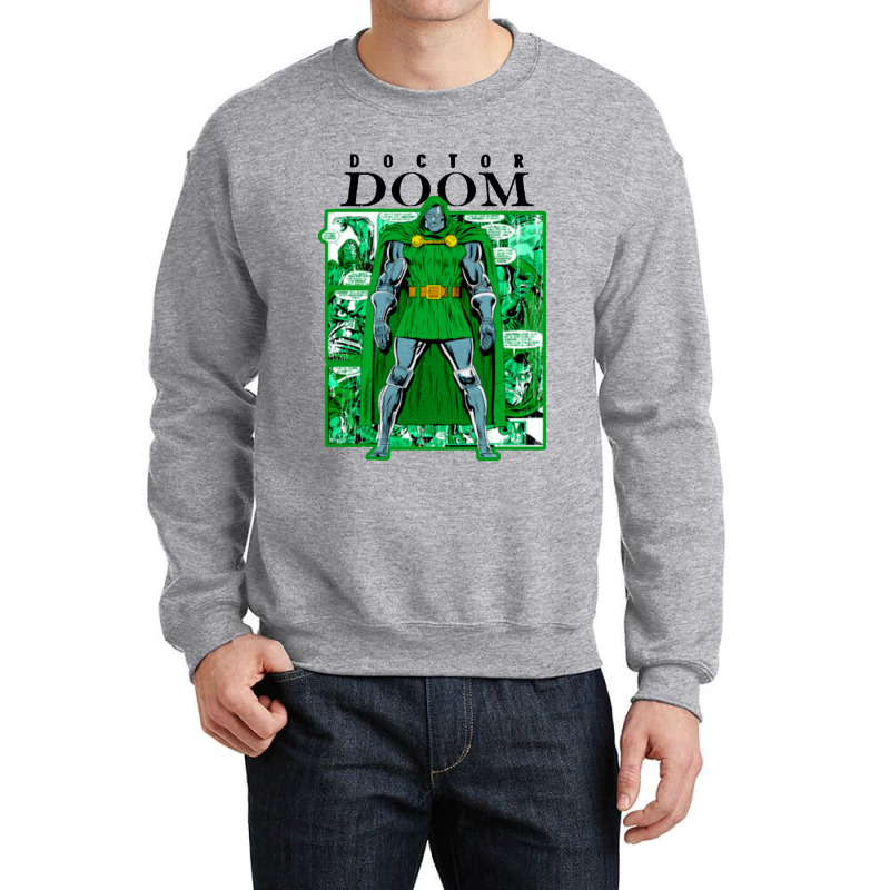 Dr Doom Crewneck Sweatshirt by atereabag | Artistshot