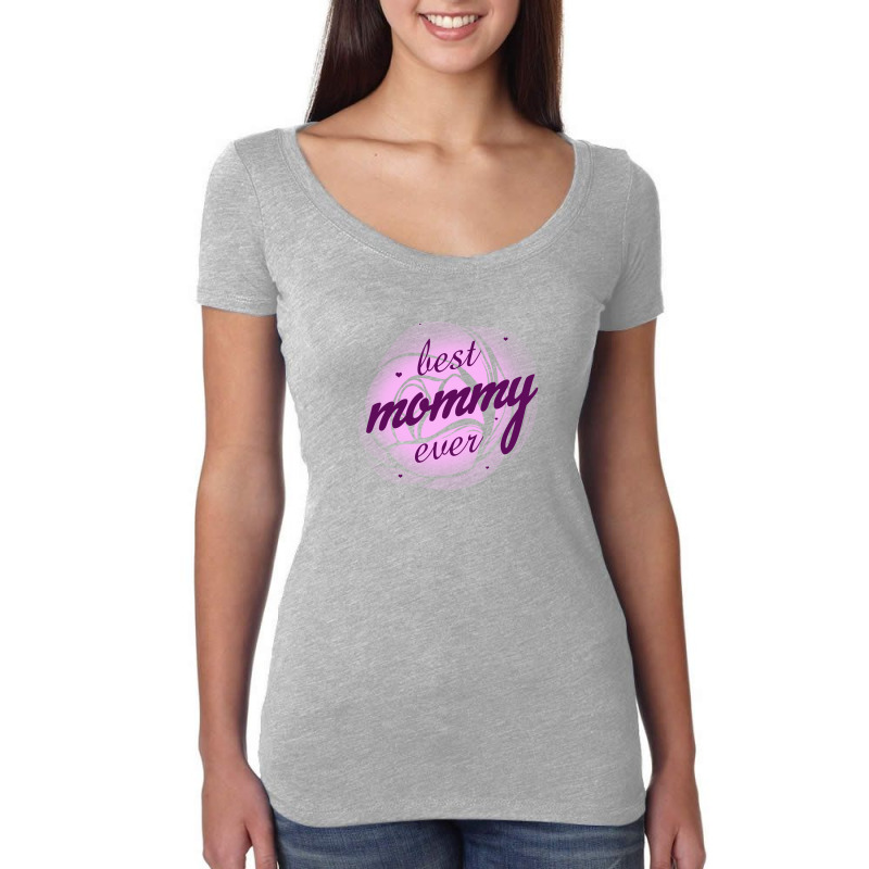 Best Mommy Ever Women's Triblend Scoop T-shirt by autlu2024 | Artistshot