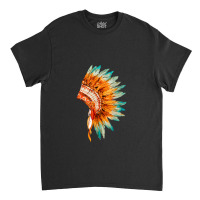 Native American Headdress Classic T-shirt | Artistshot