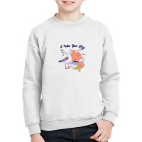 Birds Eat French Fries In The Sea Youth Sweatshirt | Artistshot