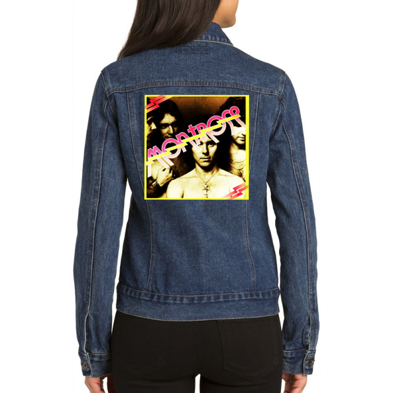 Montrose Cover Album Ladies Denim Jacket by liqualyfu | Artistshot