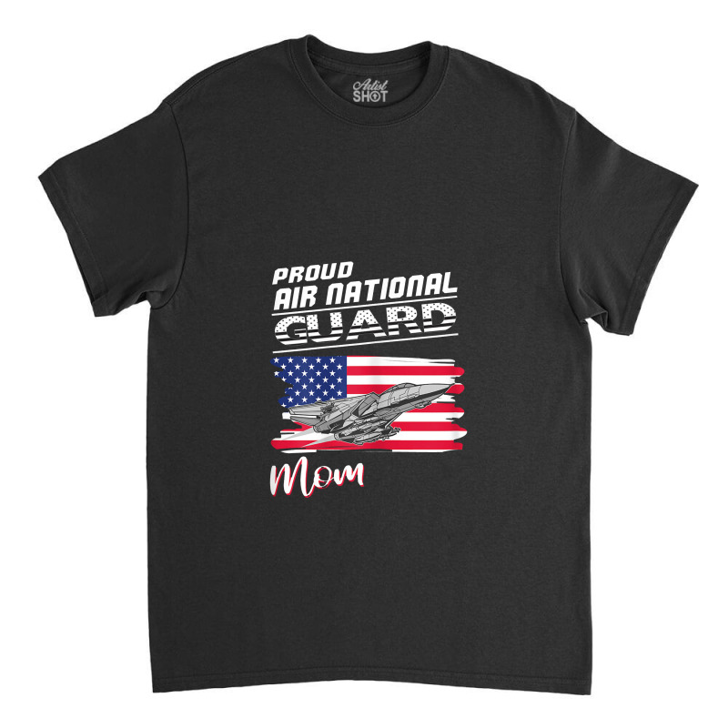 Womens Air National Guard Mom Us Flag Usa Air Force Military Classic T-shirt by muloisongunu | Artistshot