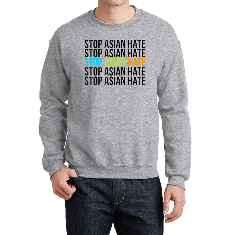 Anti Racism Crewneck Sweatshirt | Artistshot