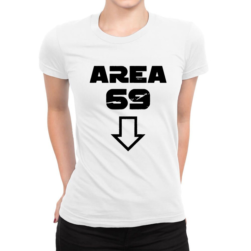 Area 69 Futuristic Ladies Fitted T-Shirt by mirazjason | Artistshot