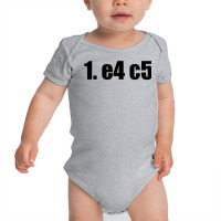 The Sicilian Defense  Chess Lovers T Shirt Copy Baby Bodysuit | Artistshot