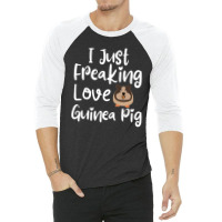 Cool Guinea Pig 3/4 Sleeve Shirt | Artistshot