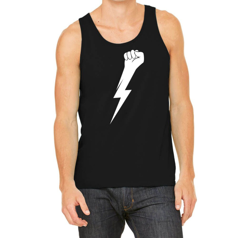 Hand Lightning Tank Top by ZeroToHero | Artistshot