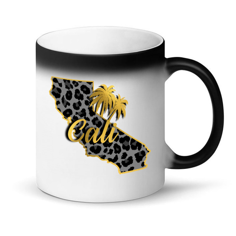 California Map Gold Magic Mug | Artistshot