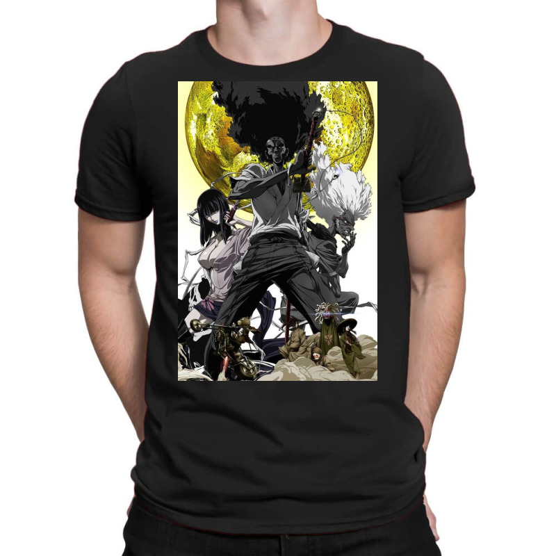 Samurai Afro T-shirt | Artistshot